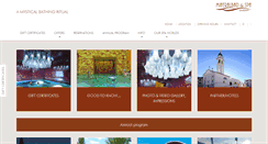 Desktop Screenshot of mineralbad-samedan.ch